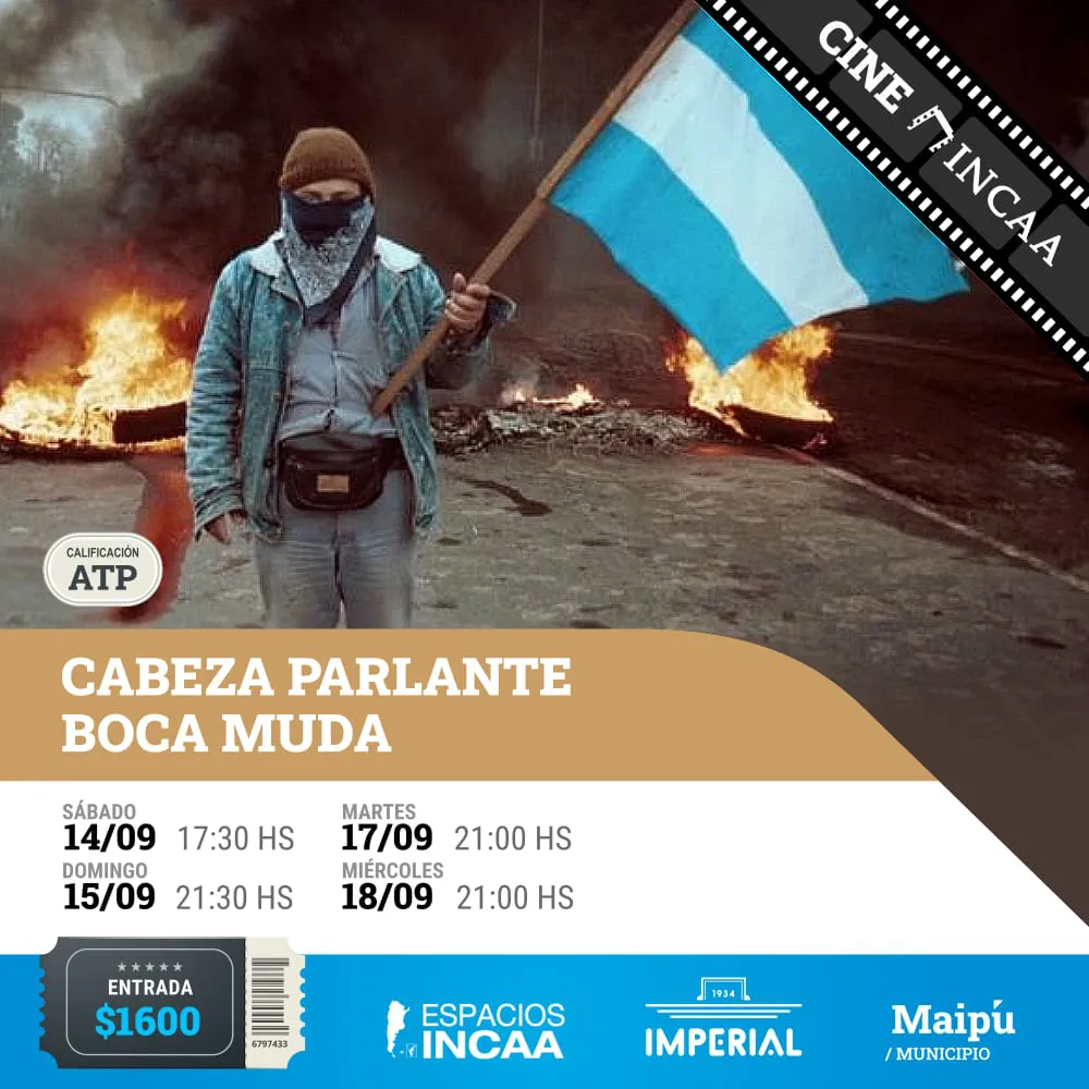 Cabeza Parlante Boca Muda