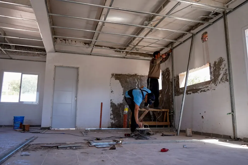 Las Heras, obras habitacionales