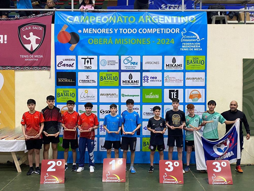 Tenis de mesa, Torneo Argentino, Oberá 2024