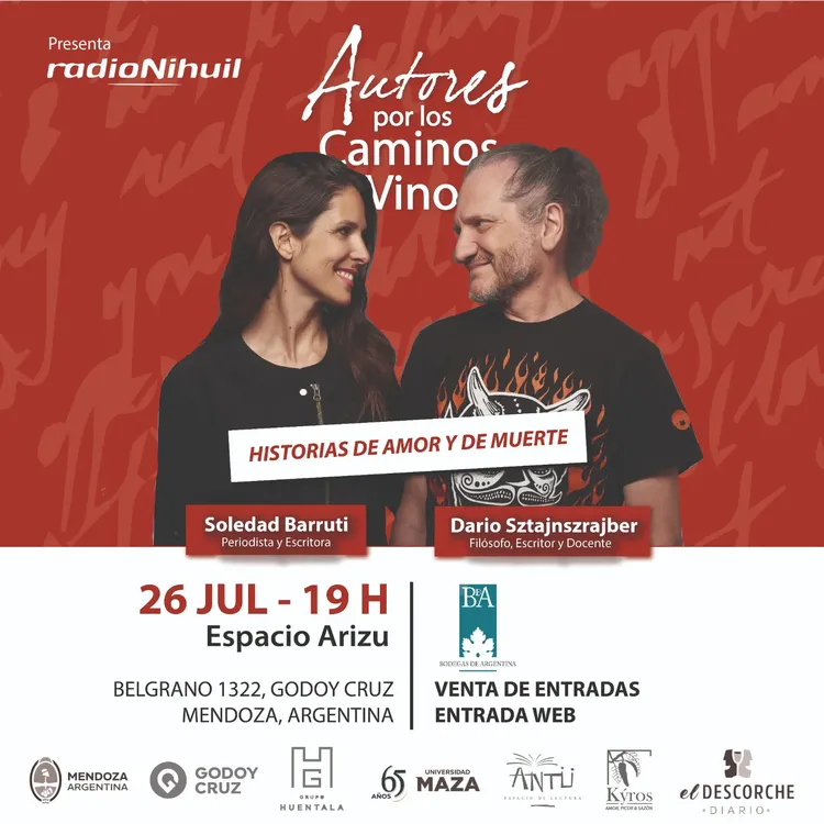 Flyer Darío y Sole en Mza