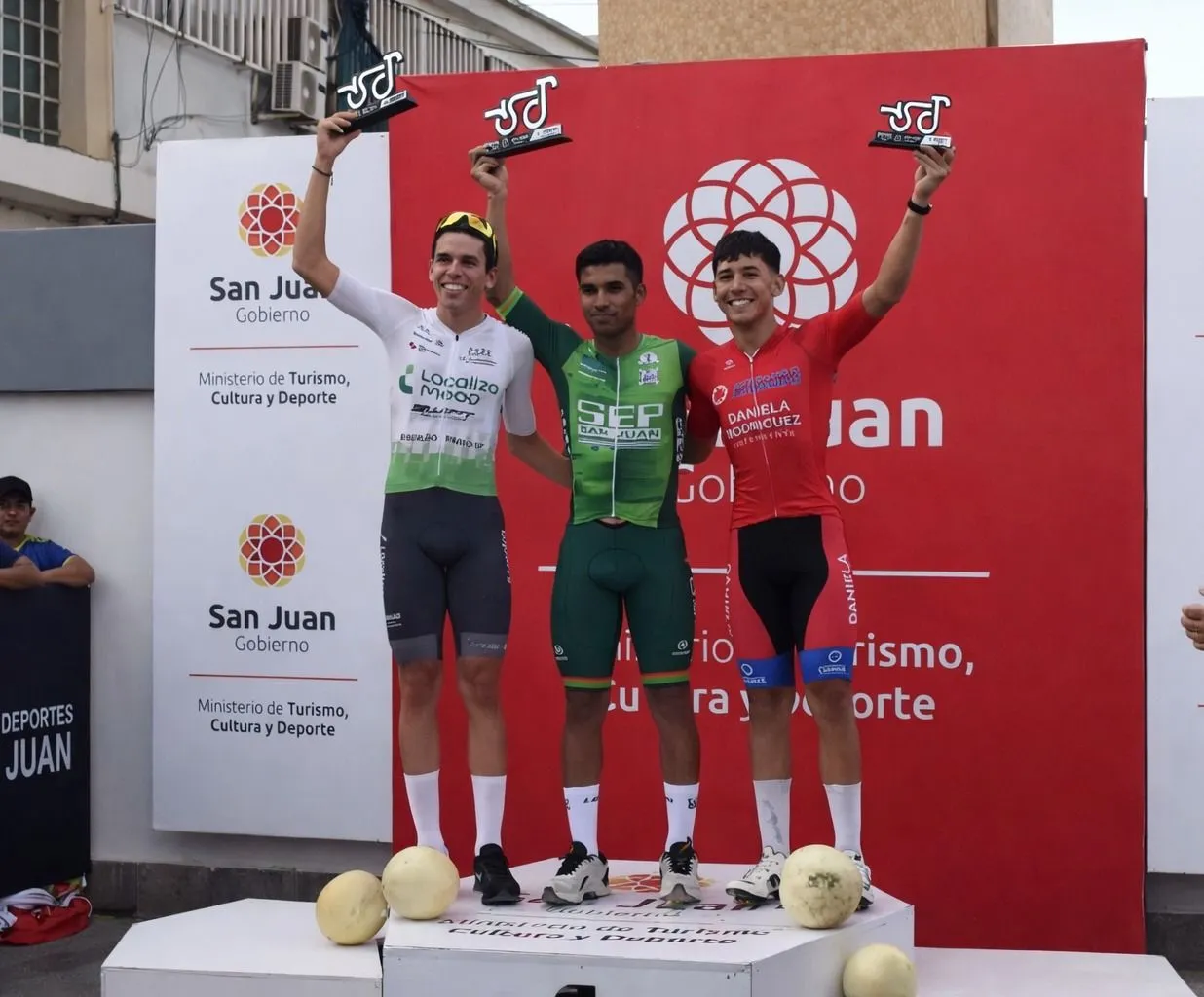 Vuelta a San Juan, podio 6ta etapa