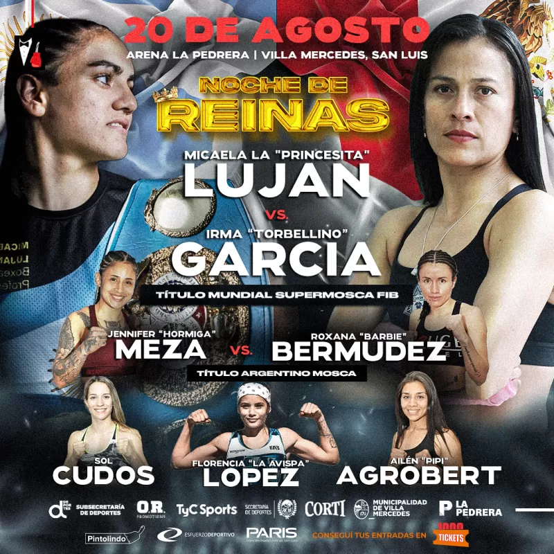 Box, Afiche pelea en la Pedrera, La Princesita vs Torbellino