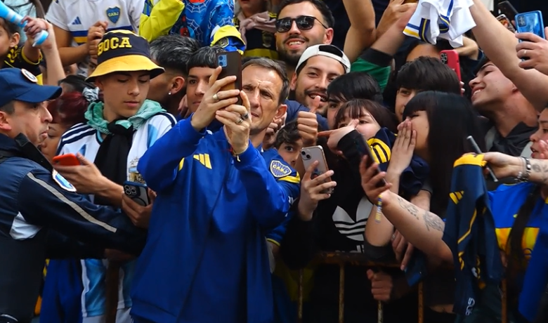 Boca en Mendoza, recibimiento