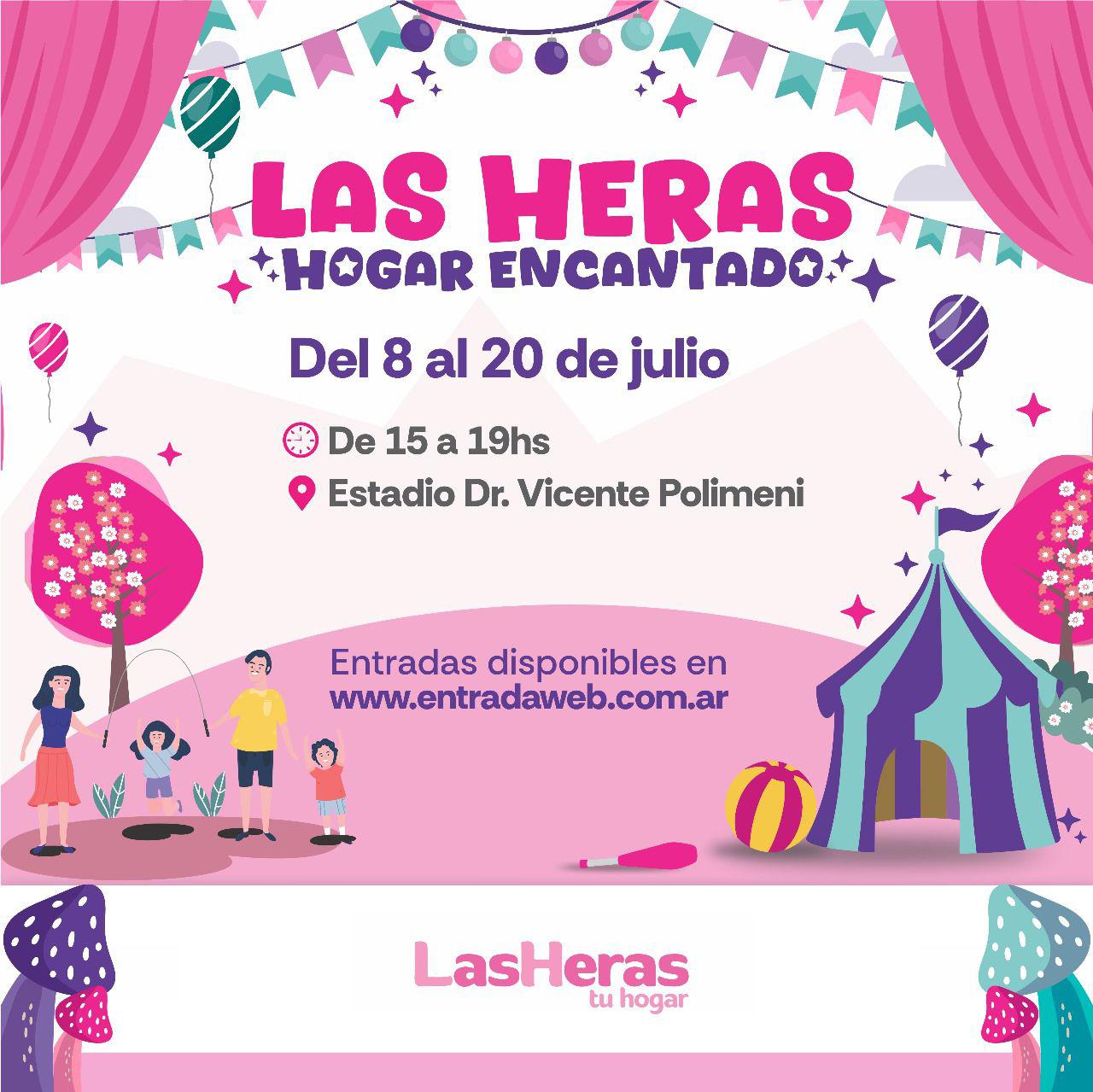 Las Heras, Hogar encantado