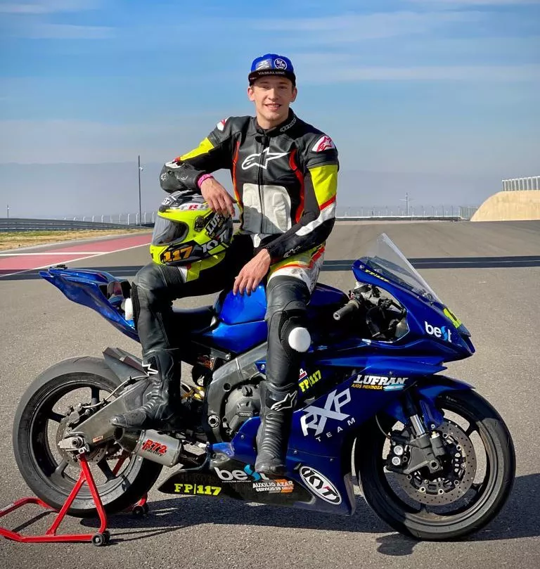 Motos, Franco Pandolfino, Sanjuanino de velocidad