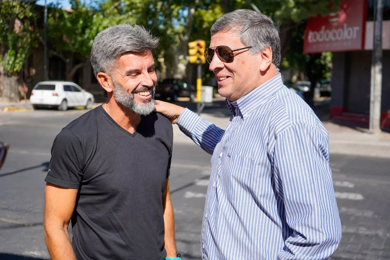 Las Heras, obra conjunta con Ciudad