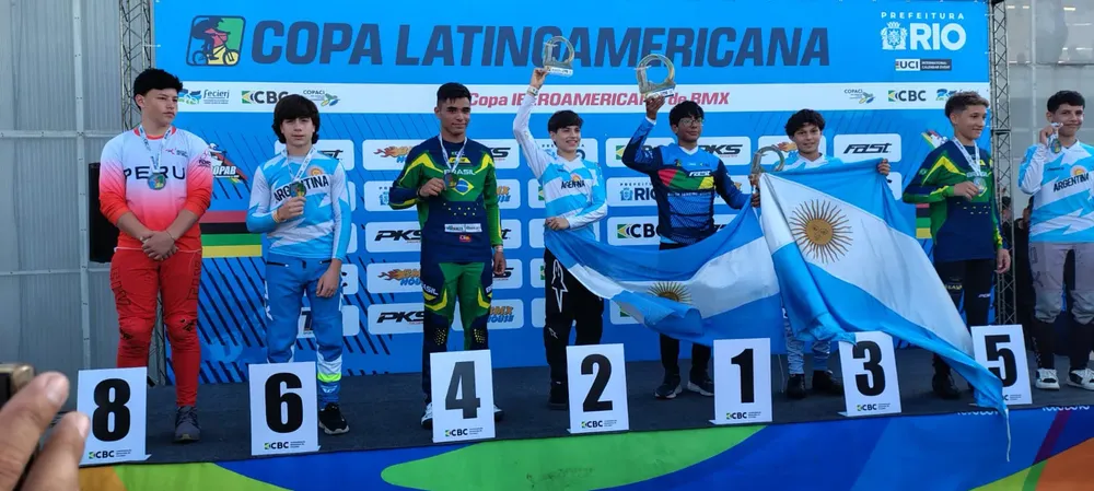 BMX, Agustin Sepúlveda, podio