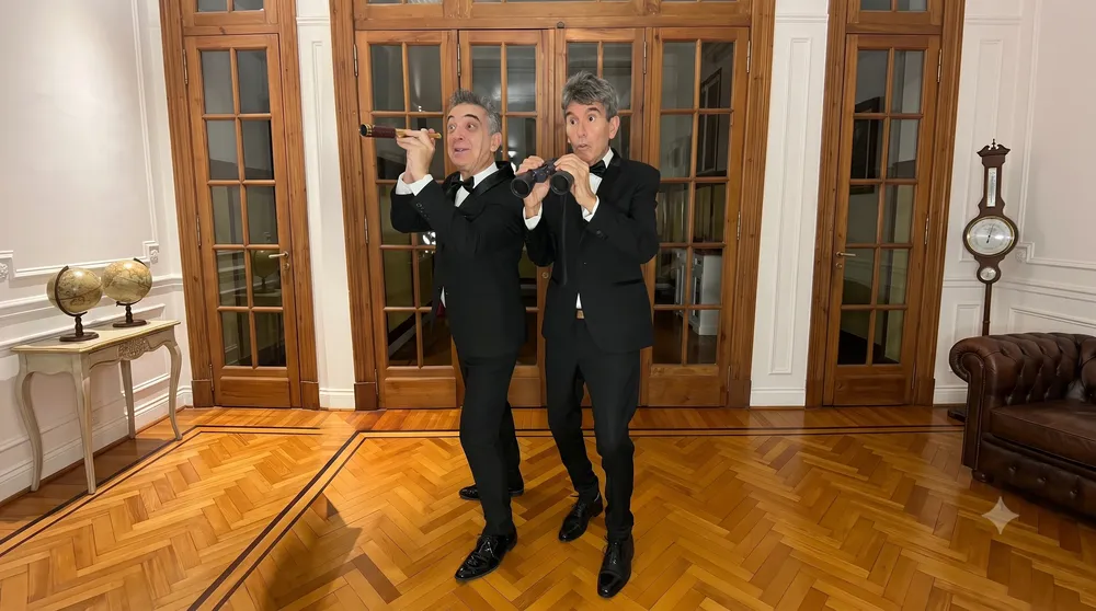 Nito Artaza y Miguel Ángel Cherutti