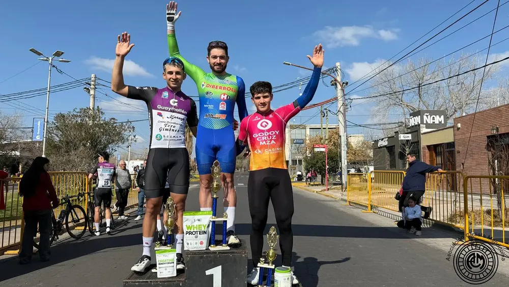 Ciclismo, 3ra fecha, podio