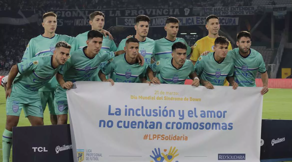 Godoy Cruz, semana del sindrome de Down, estadio Kempes (Cba)