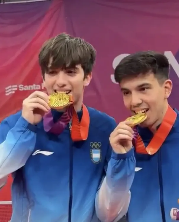 Juegos Suramericanos, Oro dobles tenis de mesa