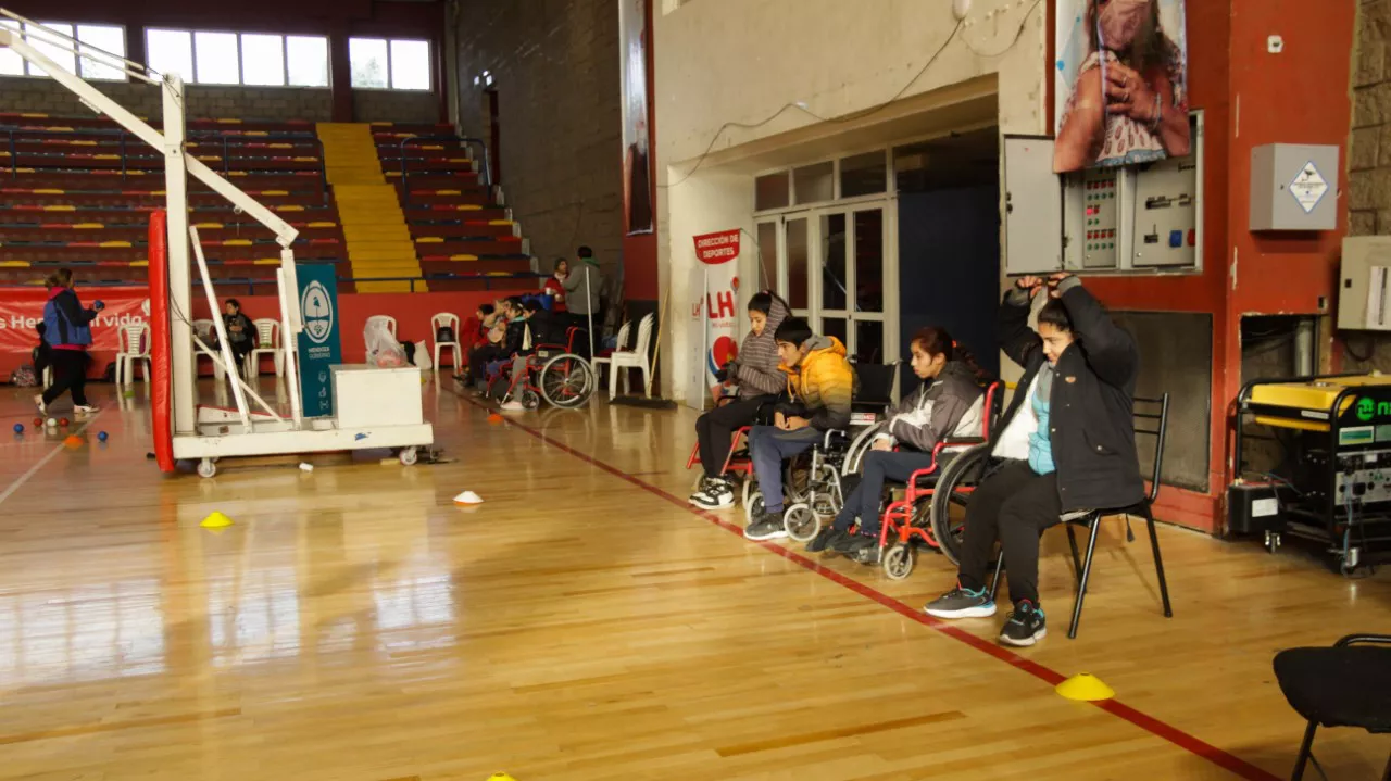 Vicente Polimeni, encuentro inclusivo Las Heras - Alvear