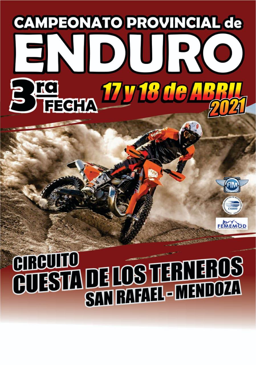 Afiche Provincial de Enduro
