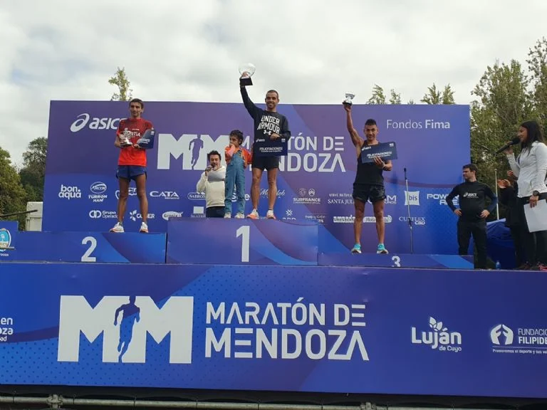 Maratón, info running podio