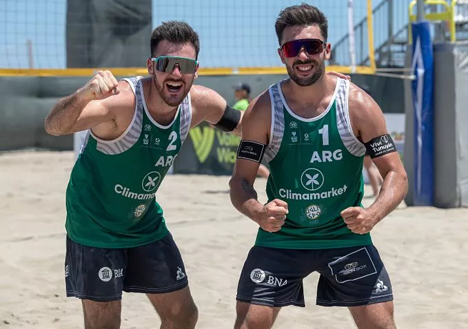 Beach Vóley, Amieva y Aveiro