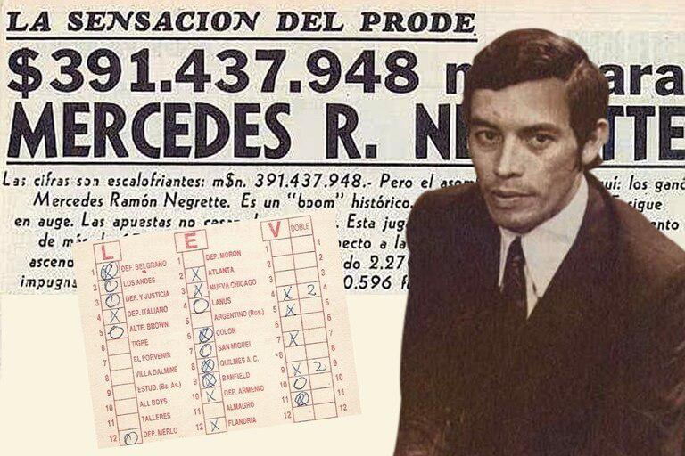 Mercedes Negrete, primer ganador del Prode