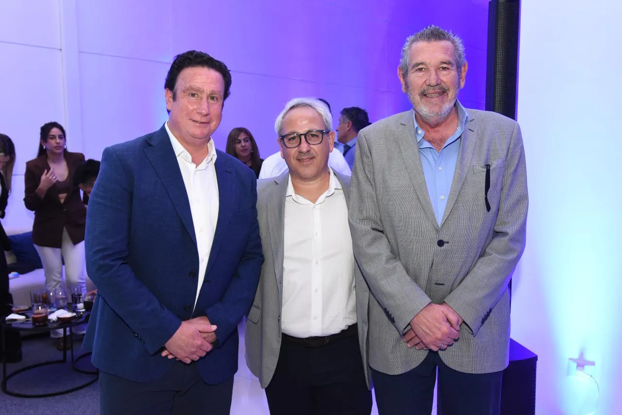 Julián Groisman, Francisco Spasaro y Eduardo Martín.