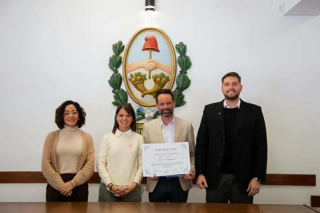 Lucas Paganini reconocimiento