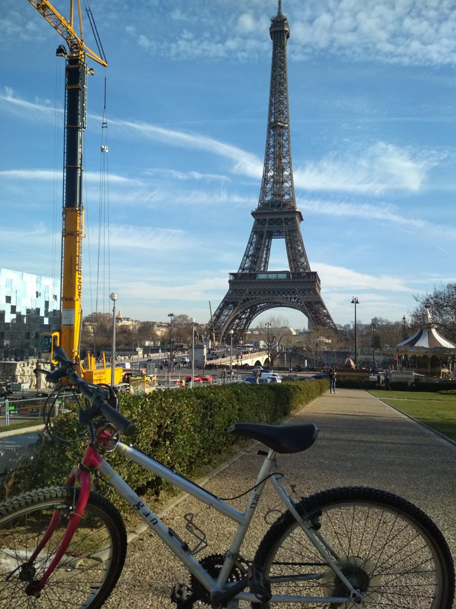 bici tour eiffel