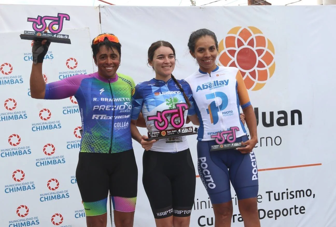 Vuelta San Juan Damas, Paola Winants, podio