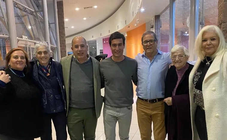 Representantes de EMETUR, AEHGA y Sur de Mendoza, junto a María Teresa Barbera