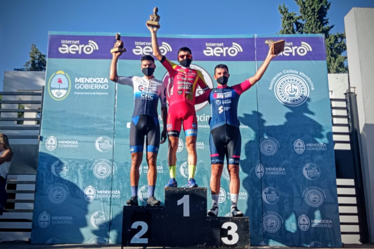 Podio sexta etapa de la Vuelta