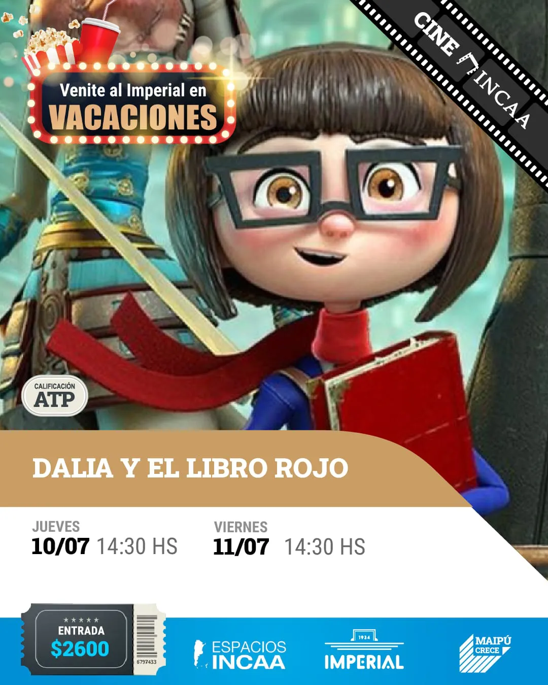 Dalia y el libro rojo Imperial Maipú