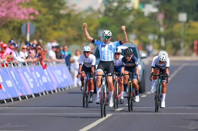 Ciclismo, Julieta Benedetti, oro en los Panamericanos