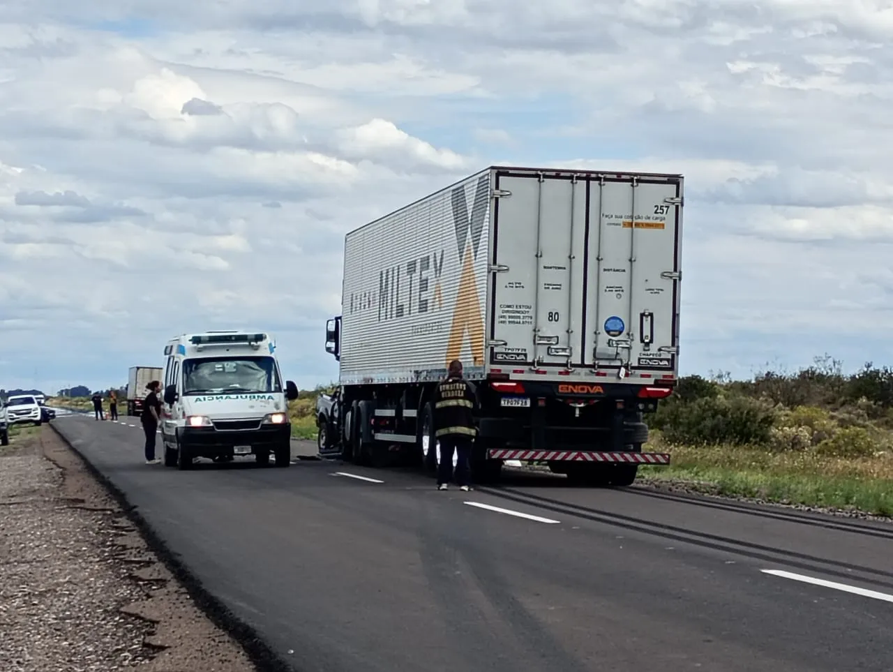 accidente ruta 153 08112025