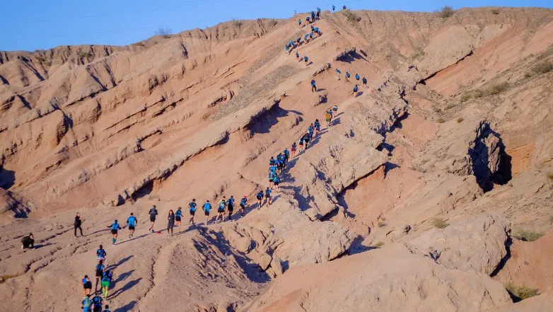 Tierra de Gigantes, runners trail