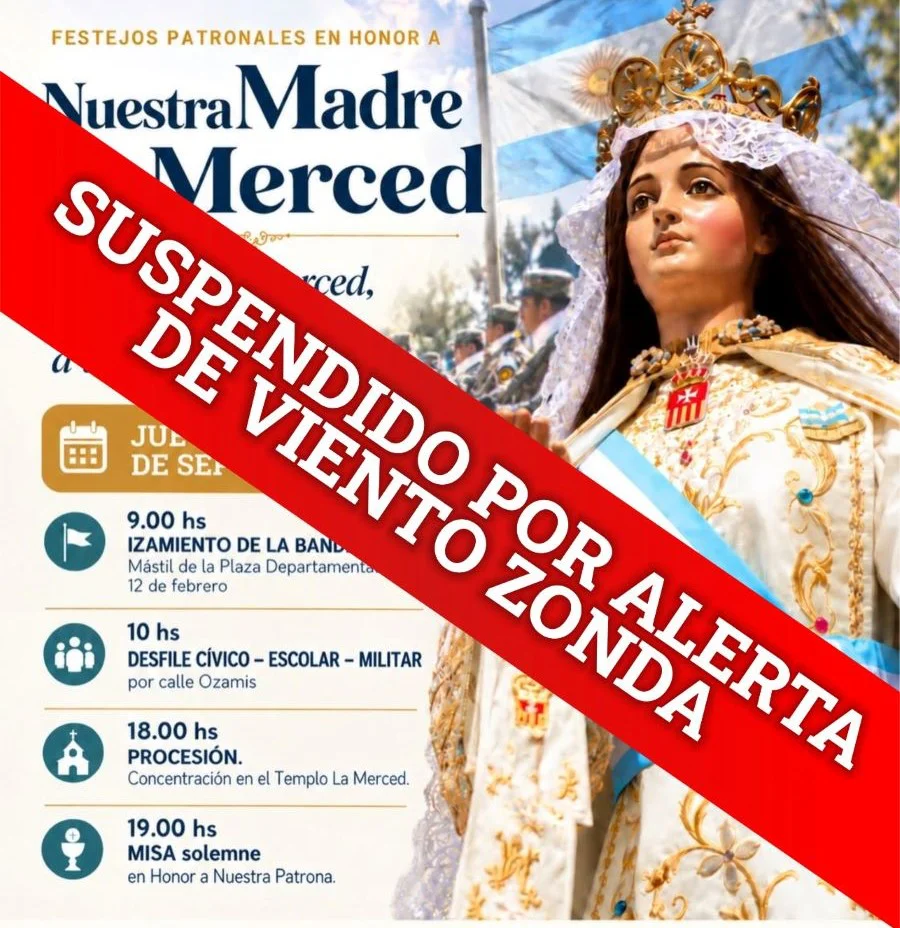 Supensión fiestas patronales maipu