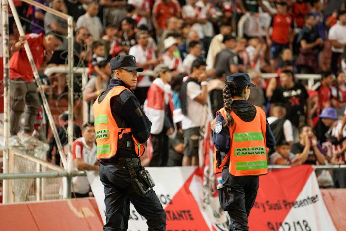 Godoy Cruz, River, operativo de seguridad