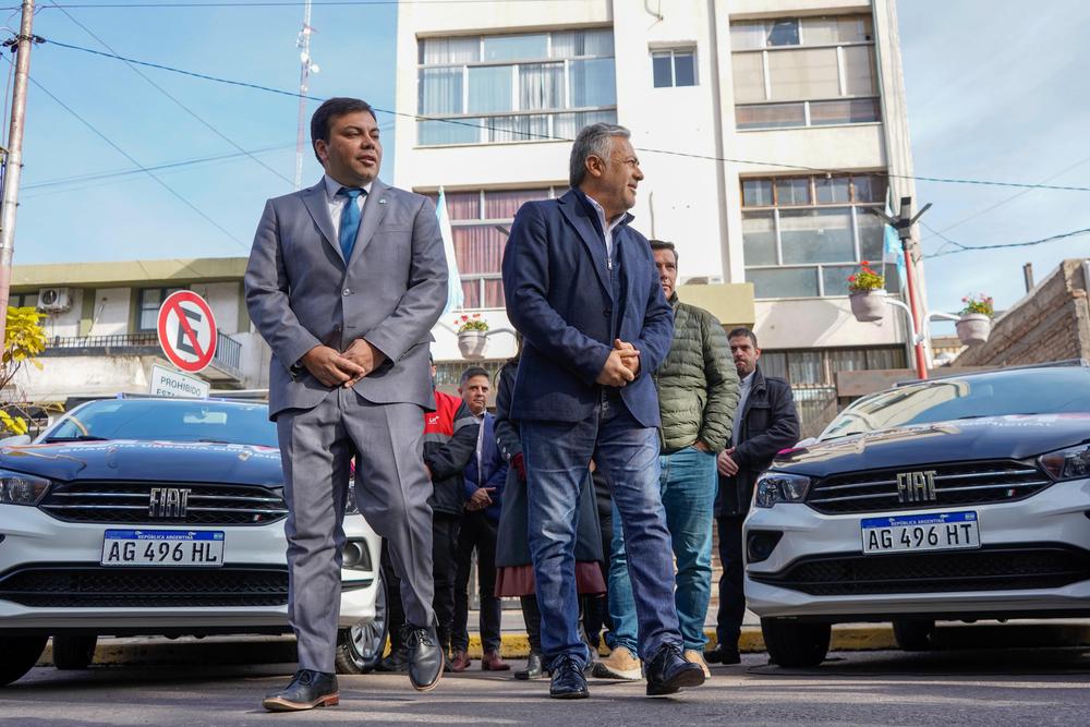 Las Heras, Intendente Lo Presti, Goberndor  Cornejo