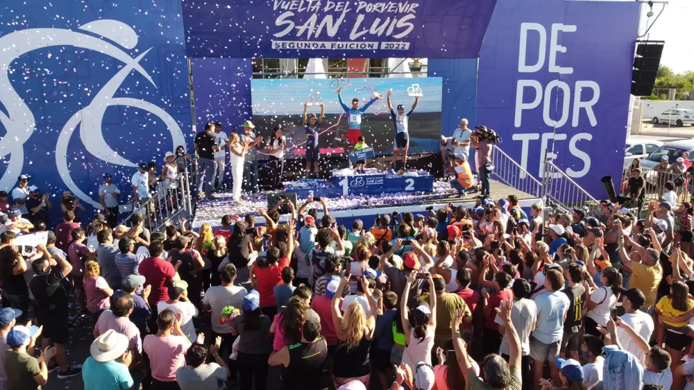 Ciclismo, Tour San Luis Vuelta del Porvernir, Nicolás Germán Tivani