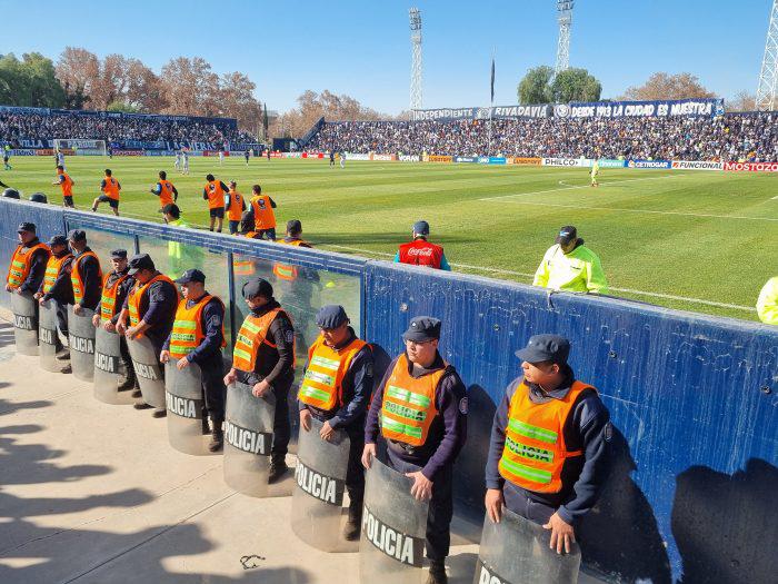 Independiente Rivadavia, operativo policial