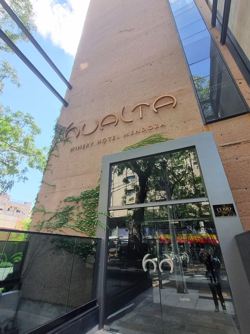 Hualta Winery Hotel nuevo frente