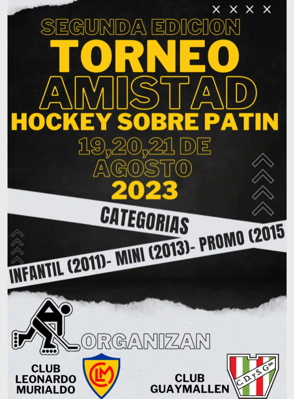 Hockey sobre patin, torneo Amistad