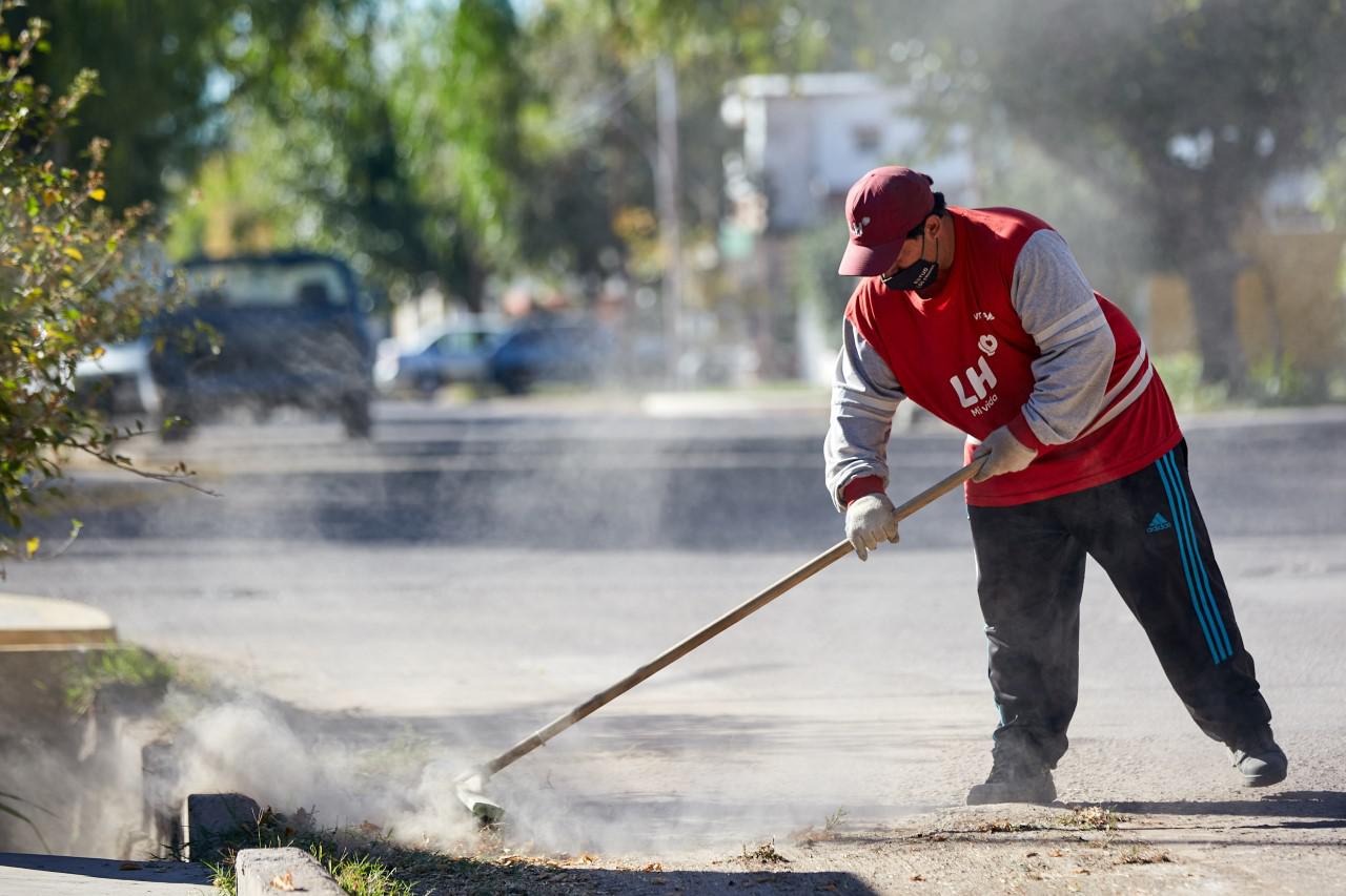 Las Heras, servicios sanitarios, 9 dias de confinamiento