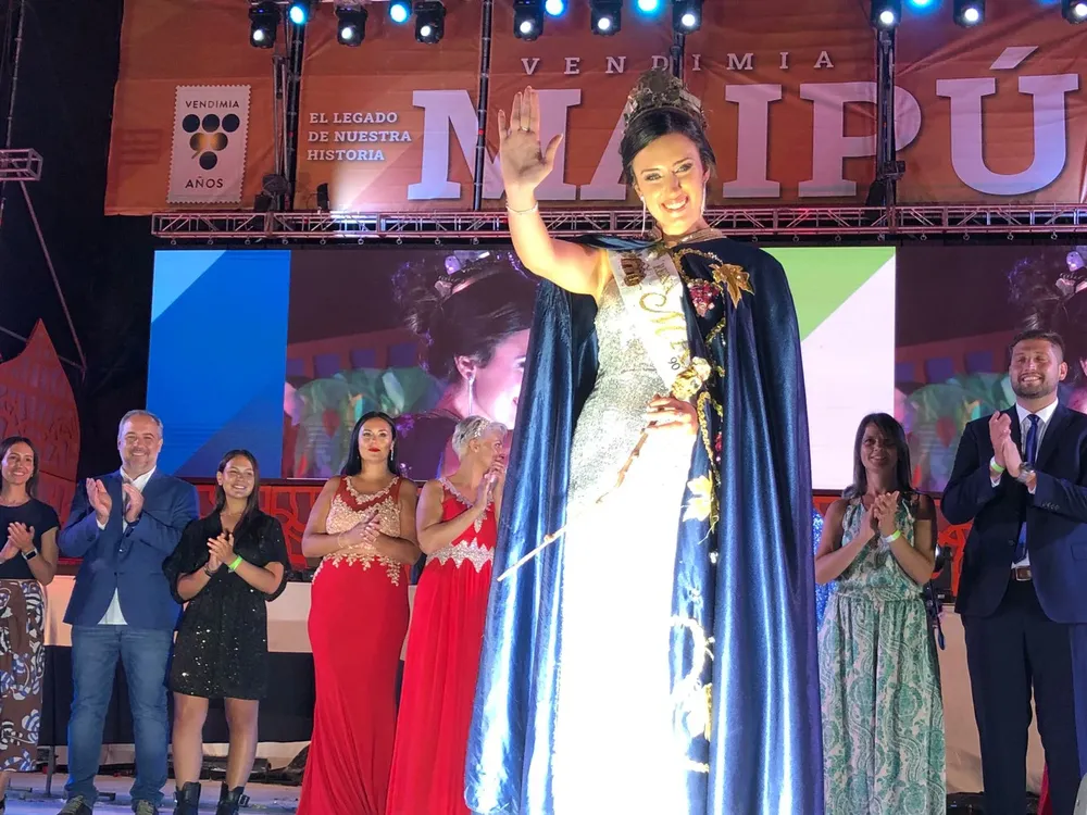vendimia maipu reina vendimia 