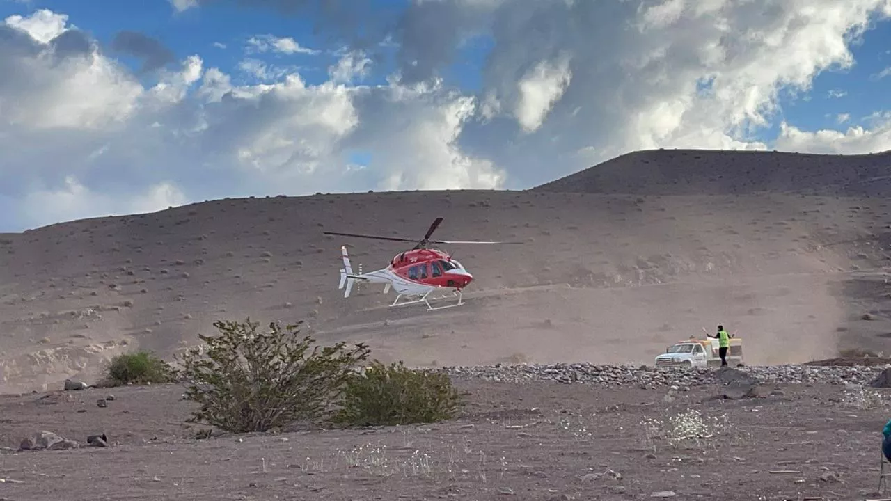 Helicoptero San Juan montaña
