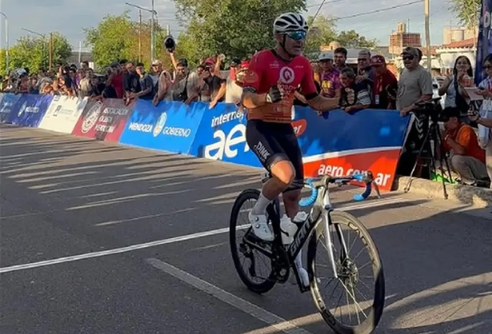 Vuelta de Mendoza, 6ta etapa, Germán Broggi