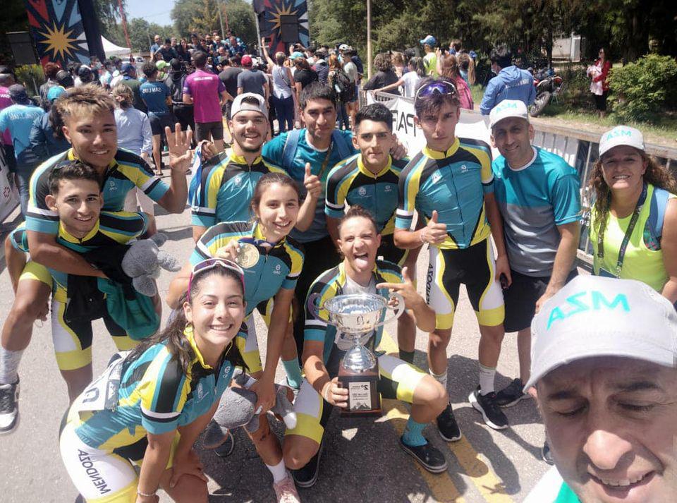 Ciclismo, Juegos Binacionales,gran actuación de los mendocinos