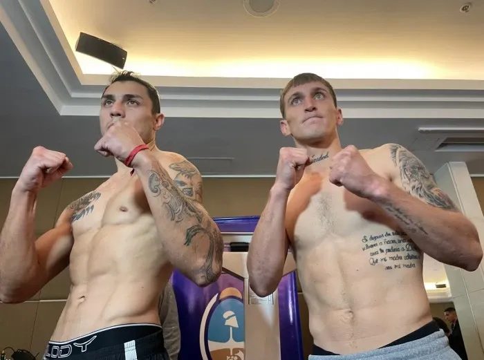 Boxeo,, Cuna de Campeones, pesaje