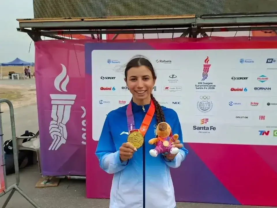 Ciclismo, Julieta Benedetti medalla de oro