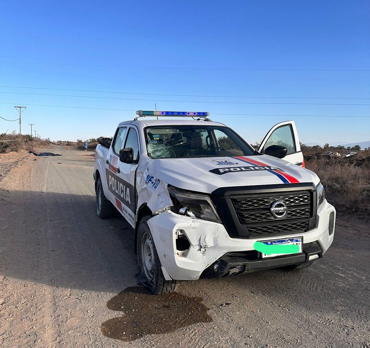 San Juan choque móvil