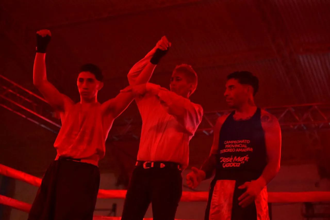 Boxeo, Velada en Concarán
