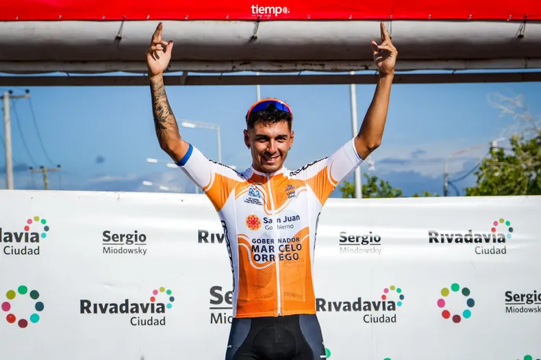 Vuelta a San Juan, 3ra etapa, Nico Tivani malla líder