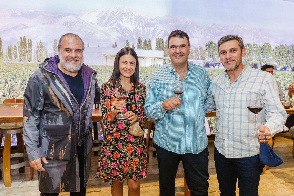 Marcelo Pelleriti, Gabriela Celeste, Marcelo Canatella y Pablo Richardi