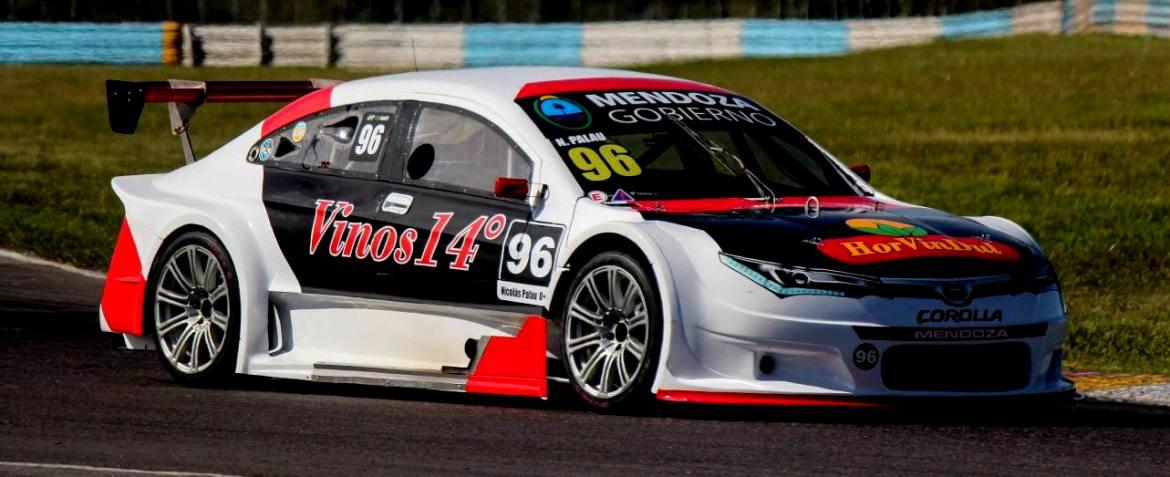 Nicolàs Palau joven piloto de San Martin en el Top Race Series
