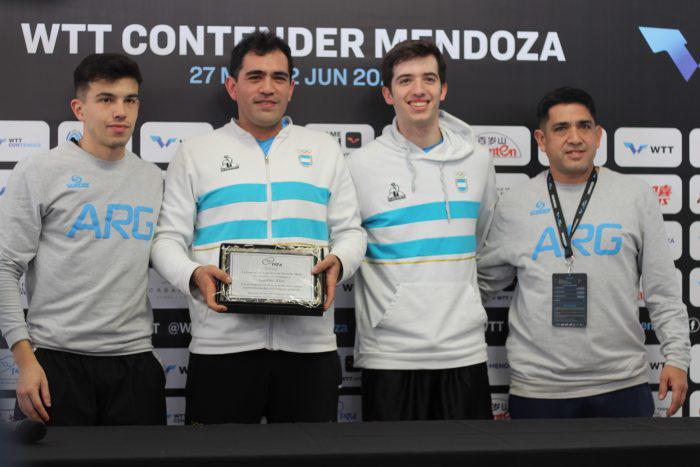 Tenis de mesa, Gastón Alto se retira